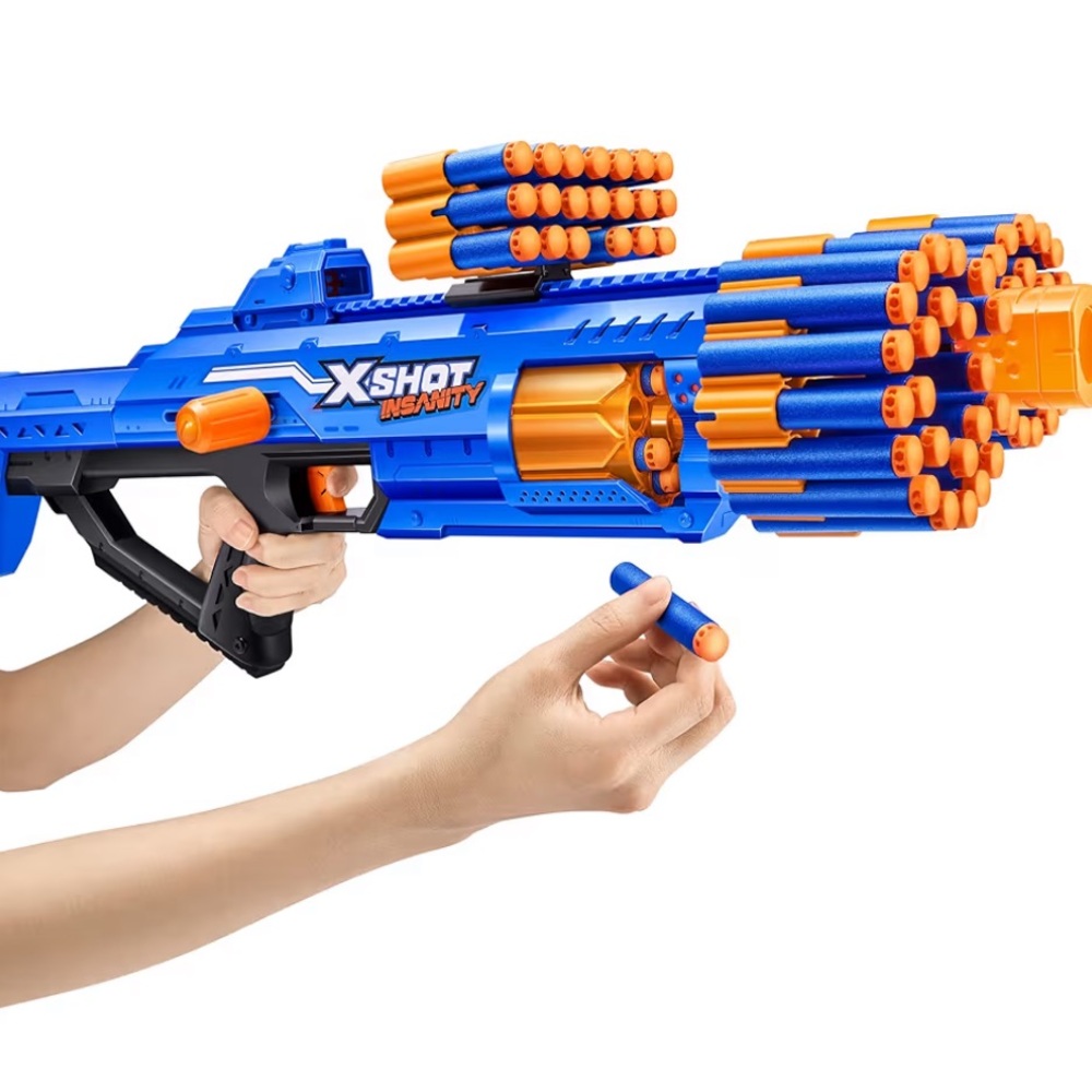 NEW XShot Insanity Bezerko Zuru Nerf Gun 48 Darts Outdoor Toys - Picture 4 of 5